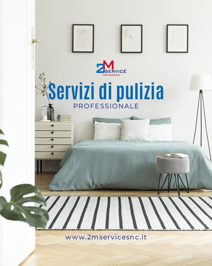 Servizio di pulizia professionale 🧼
Una camera pulita, ordinata e curata